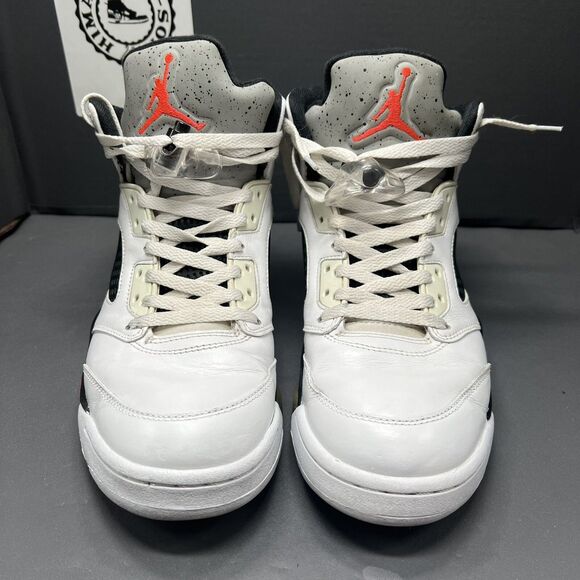 Nike Air Jordan Retro 5 V Poison Green 136027-115 Men's Size 9.5 Preowned - Picture 4 of 14